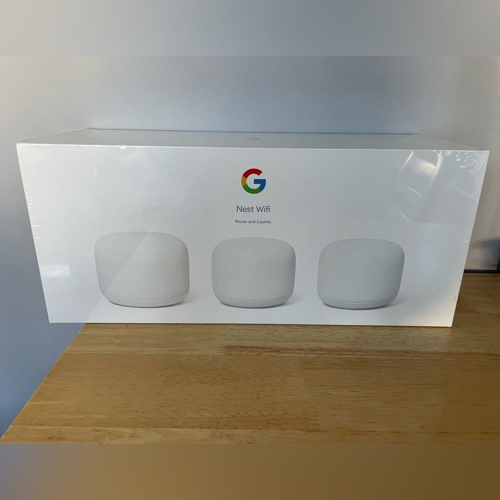 Google Nest WiFi 3 pack- Brand new in sealed box
